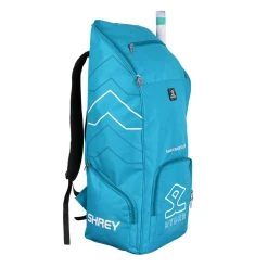 Ryder Cricket Duffle Bag -Sports - Hockey Cricket Shrey Ryder Cricket Duffle Bag Aqua angled