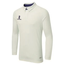 Tek Cricket Shirt Long Sleeved 8 Tek Cricket Shirt Long Sleeved -Sports - Hockey Cricket Surridge Tek Long Sleeve Cricket Shirt Navy Trim