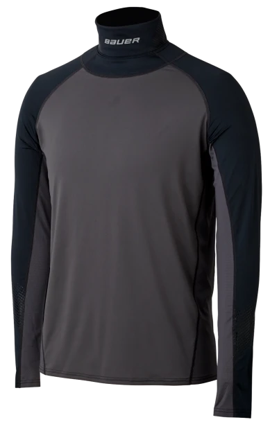 Bauer S19 Long-Sleeve NeckProtect Youth Top 1 Bauer S19 Long-Sleeve NeckProtect Youth Top