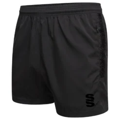 Dual Performance Short -Sports - Hockey Cricket du020 BLACK BLACK