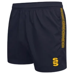 Dual Performance Short -Sports - Hockey Cricket du020 NAVY AMBER