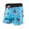 SAXX Vibe Boxer Brief Ink Blue Toucan