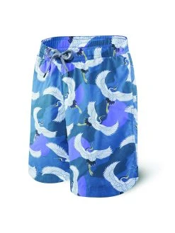 SAXX Cannonball 2n1 Long Grey Cranes